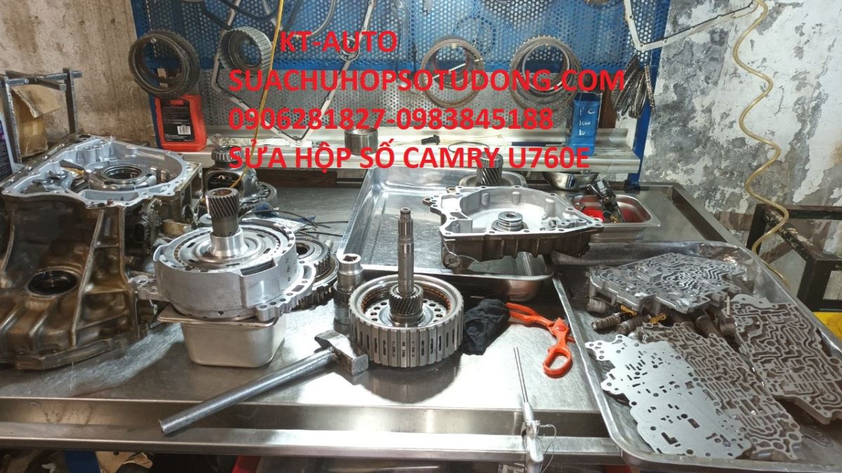 SƯA HỘP SỐ TỰ ĐỘNG CAMRY U760E